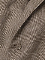 Single-Breasted Wool-Cashmere Suit