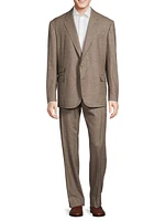 Single-Breasted Wool-Cashmere Suit