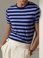 Striped Crewneck T-Shirt