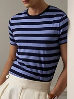 Striped Crewneck T-Shirt