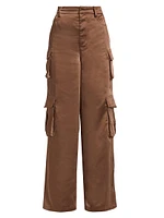 The Satin Cargo Pants