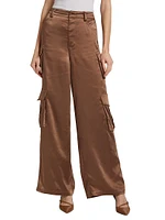 The Satin Cargo Pants