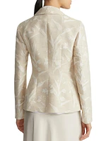 Dune Floral Jacquard Blazer