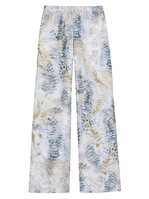 Riverside Elasticized Silk Pants