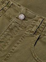 Arya Cotton-Blend Straight-Leg Cargo Pants