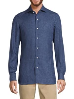 Superlino Linen Button-Up Shirt