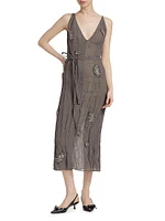 Cheryl Emebllished Midi-Dress