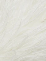 Maraya Blanc Crystal Feather Maxi Skirt