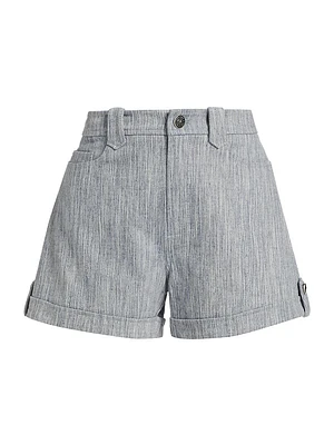 Parker Spacedye High-Rise Shorts