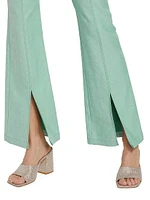 Shanis Split-Hem Pants