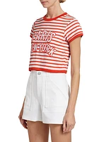 Becka Striped Paris T-Shirt