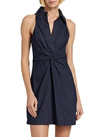 Mckenna Cotton Sleeveless Minidress