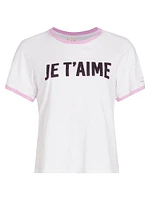 Je T'aime Two-Tone T-Shirt