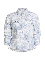 Garden Toile Scrunched Canyon Jacket