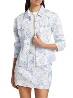 Garden Toile Scrunched Canyon Jacket