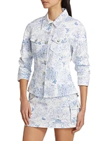 Garden Toile Scrunched Canyon Jacket