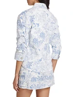 Garden Toile Scrunched Canyon Jacket