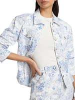 Garden Toile Scrunched Canyon Jacket