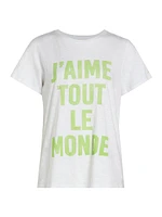 Jaime Tout Le Monde Graphic T-Shirt