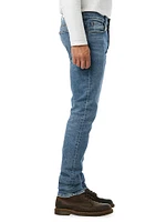 Asher Stretch-Cotton Straight-Leg Jeans