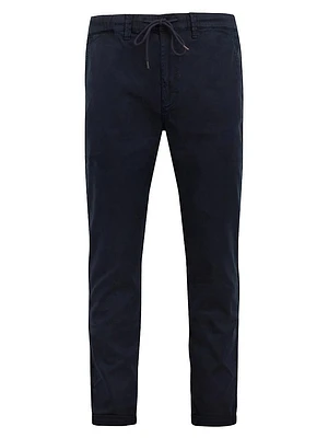 Laird Drawstring Straight-Leg Pants