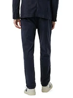 Laird Drawstring Straight-Leg Pants