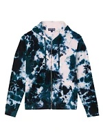 Jibe Tie-Dye Cotton Hoodie