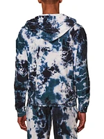 Jibe Tie-Dye Cotton Hoodie