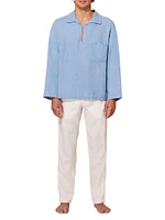 Comores Linen Long-Sleeve Shirt