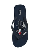 Copp Textured Flip-Flops