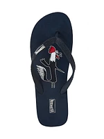 Copp Textured Flip-Flops