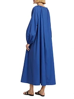 Salma Drawstring A-Line Maxi Dress