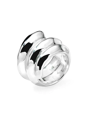 Classi Classico Sterling Silver Triple Wrap Ring