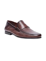 Paine Tumbled Leather Loafers