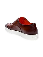 Atlantis Burnished Leather Loafers