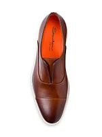 Atlantis Burnished Leather Loafers