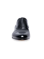 Kenneth Cap-Toe Slip-On Leather Loafers