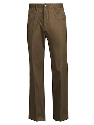 El Valluco Flared Wool Pants