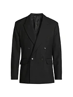 Pico Wool Double-Breasted Blazer