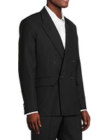 Pico Wool Double-Breasted Blazer