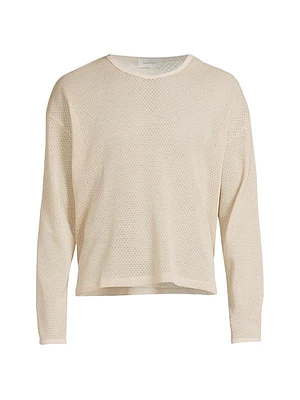 62nd St. Cotton-Blend Long-Sleeve T-Shirt