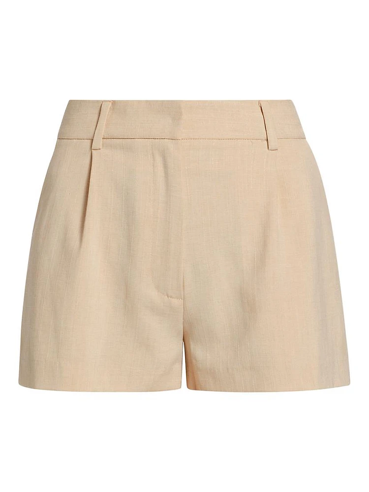 Mallory High-Rise Tailored Shorts