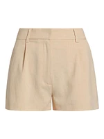 Mallory High-Rise Tailored Shorts