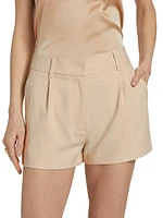 Mallory High-Rise Tailored Shorts