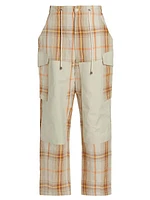 Plaid Cargo Pants