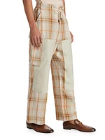 Plaid Cargo Pants