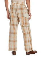 Plaid Cargo Pants