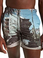 Bulldog Photographic Swim Trunks