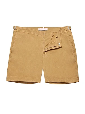 Bulldog Linen-Blend Shorts