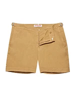 Bulldog Linen-Blend Shorts